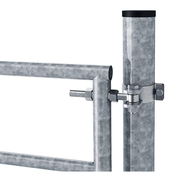 Scharnierbolzenaufnahme, paar für Weidetor (paarweise)