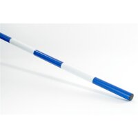 Hindernisstange aus Kunststoff zweifarbig TEILBAR grün/weiß