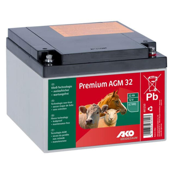 AKO Premium AGM Akku 12V,32Ah