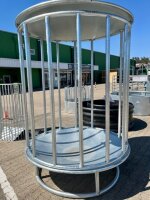 Segmentraufe Rundraufe , ca. 14 Fressplätze