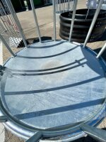 Segmentraufe Rundraufe , ca. 14 Fressplätze