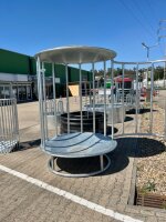 Segmentraufe Rundraufe , ca. 14 Fressplätze