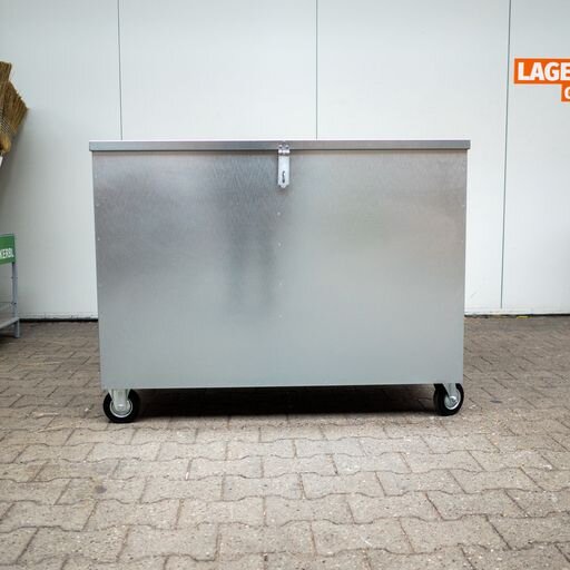 Futterwagen Peetz 120x90x60cm Deckel und Trennwand abschließbar