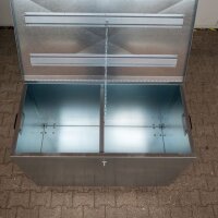 Futterwagen Peetz 120x90x60cm Deckel und Trennwand abschließbar