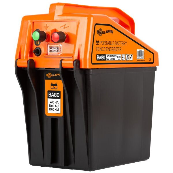 Gallagher BA80 Weidezaungerät/Batteriegerät (9/12 V)