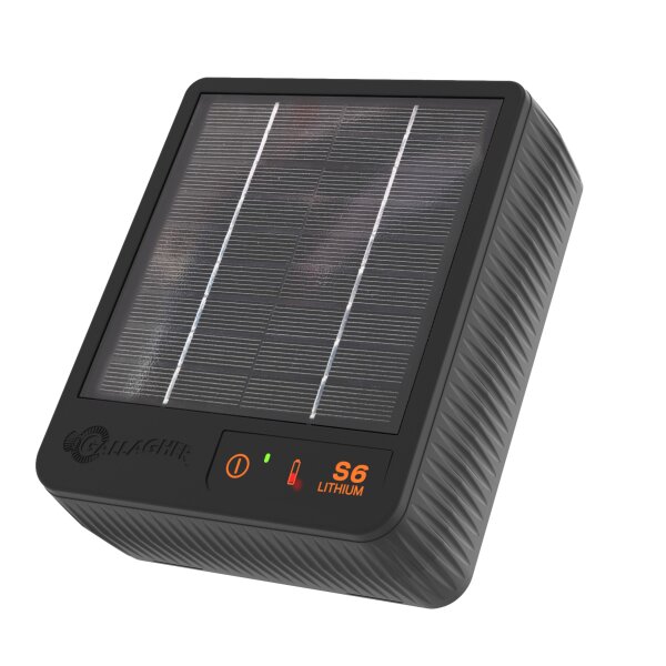 Gallagher S6 Solar Weidezaungerät mit lithium Akku