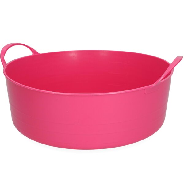 Flexibler Trog Emmer 6 Liter rosa