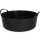 Flexibler Trog Emmer 6 Liter schwarz