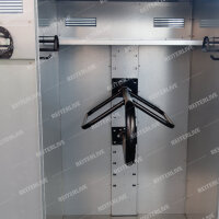 Sattelschrank Western Peetz 120x70x75cm Fahrbarer Sattelwagen