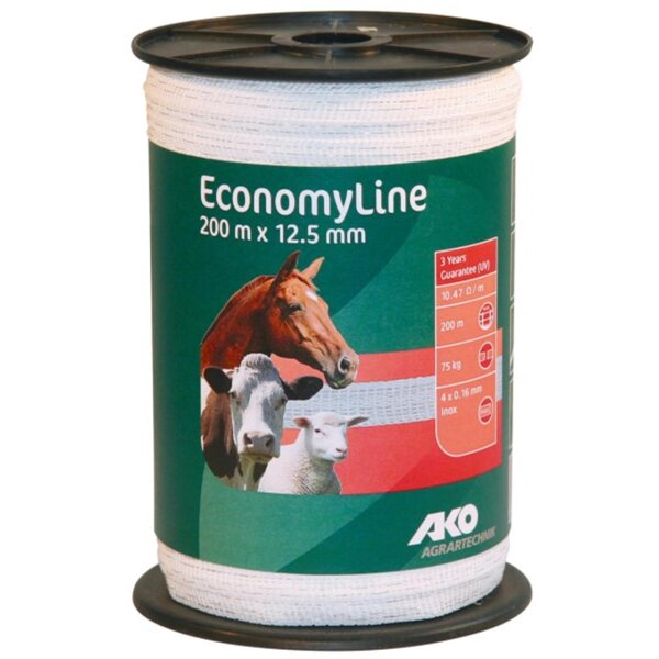 Weidezaunband EconomyLine weiß