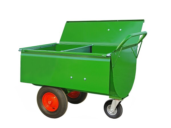Growi Futterwagen B-Ware 200L mit Trennwand und Deckel