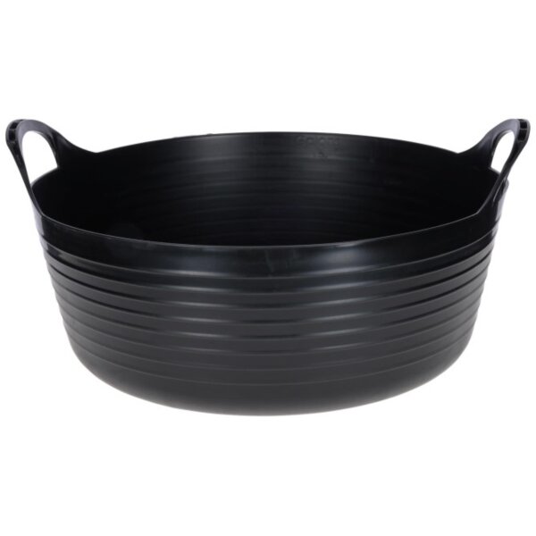 Flexibler Trog FlexBag 15 l flache Ausführung schwarz