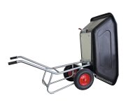Compactkarre 350L mit verzinktem Untergestell kippbar