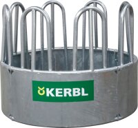 Kerbl Rundraufe 8 Fressplätze Palisadenfressgitter