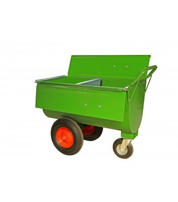 Growi Futterwagen B-Ware 180L mit Trennwand und Deckel