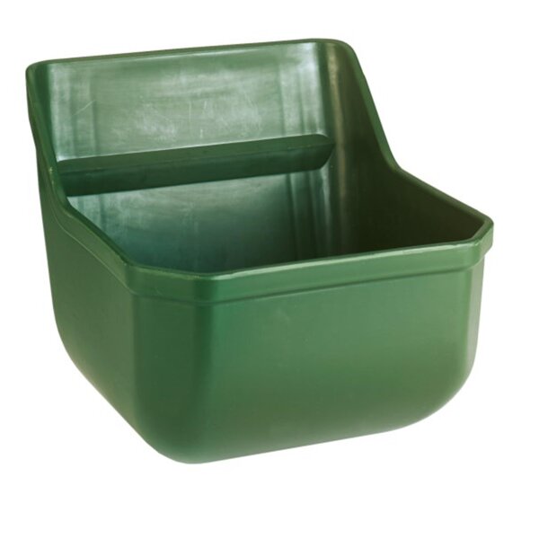 10x Kerbl Kraftfuttertrog 9 Liter