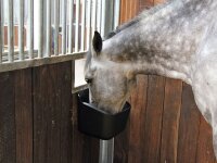 Futtertrog Pferdetrog Profi Kunststoff 15 Liter