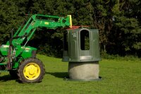 Heuglocke für Rundballen