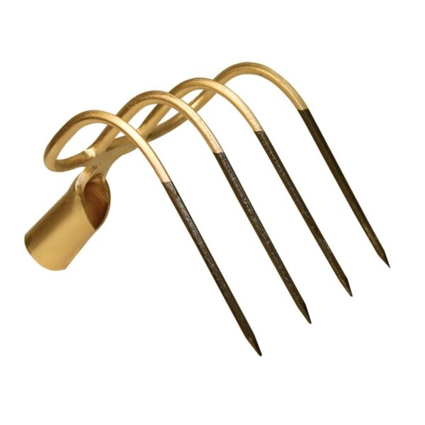 Dunghaken mit Dülle, ohne St. 4 Zinken, 21 x 20 cm