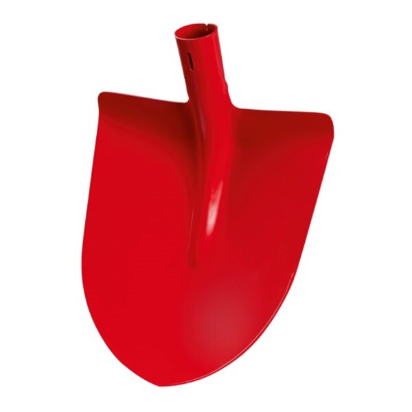 Frankfurter Schaufel Gr. 5 mit Aufbug, rot lackiert