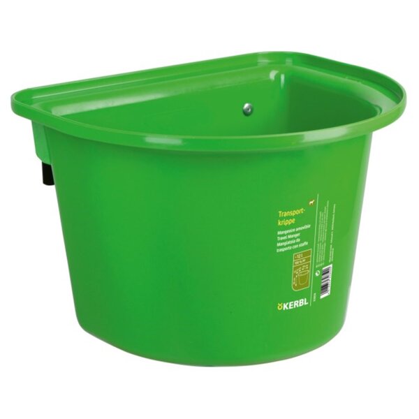 Transportkrippe mit Einhängebügel grün