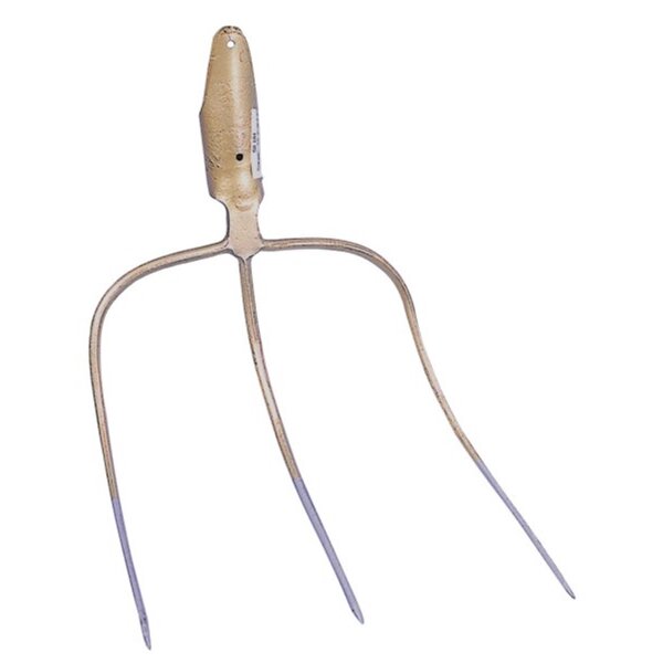 Streugabel ohne Stiel 3 Zinken, 30 x 30 cm