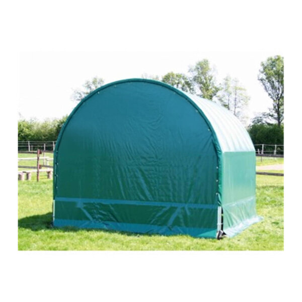 Rückwand GESCHLOSSEN aus Gewebeplane für Weidezelt 3,6m