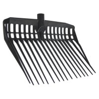 Dunggabel EcoFork, schwarz ohne Stiel