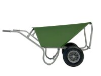 Compactkarre PE 170 l 2 Rad grün