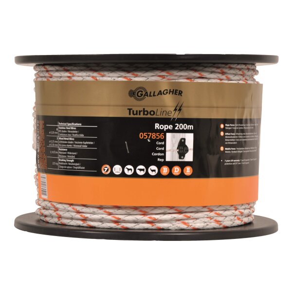 Gallagher TurboLine-Cord Weidezaunseil