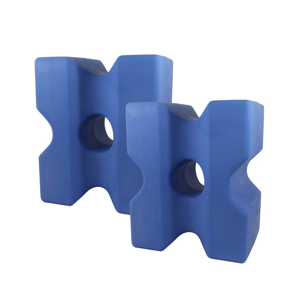 Hindernisblock Cavaletti Cona 2 Stück blau