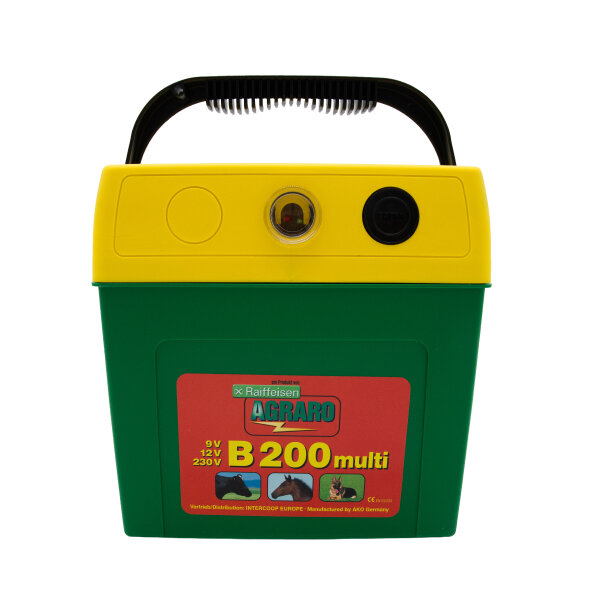 AGRARO B200 9V/12V/230V  Multi Batteriegerät