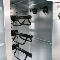 Reiterlive Turnierschrank München VZ 140x140x60cm Türen Anthracite + PU RAD