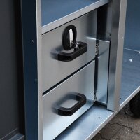 Reiterlive Turnierschrank München VZ 140x140x60cm Türen Anthracite + PU RAD