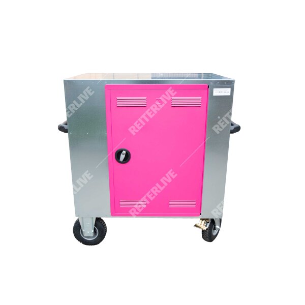 Reiterlive Turnierschrank Berlin Kids 120x100x60cm VZ Türen Magenta