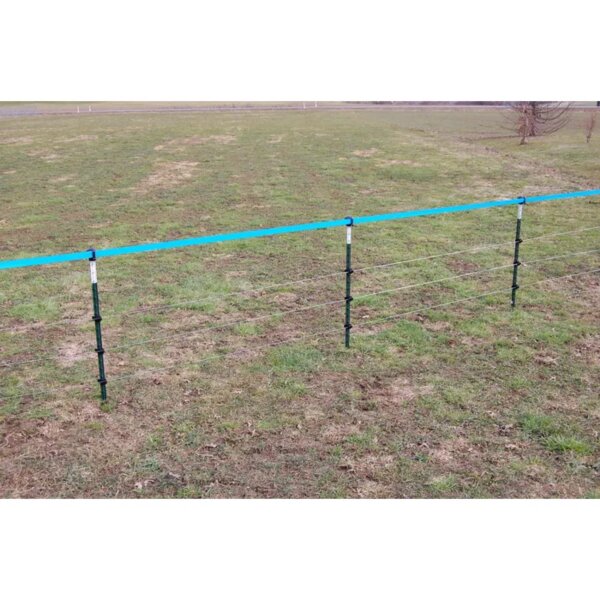 200x Metallpfahl T-Post T-Pfosten 182cm Schienenstahl