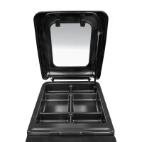 Sattelbox auf Rollen, Kunststoff