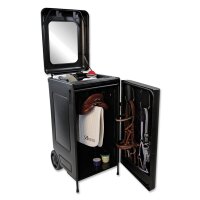 Sattelbox auf Rollen, Kunststoff