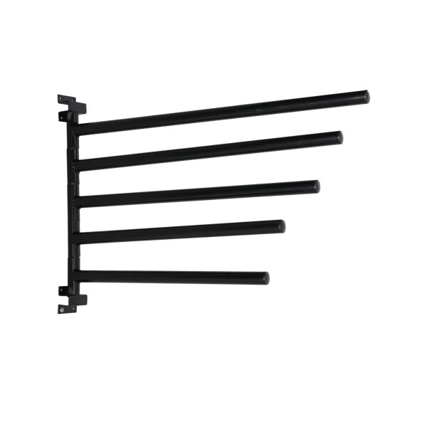 Schabrackenhalter mit 5 schwenkbaren Armen