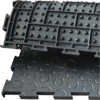 Kraiburg Belmondo Boxenmatte Trend 3 SEITIG gepuzzelt