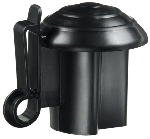 10x T-Post Kopfisolator schwarz