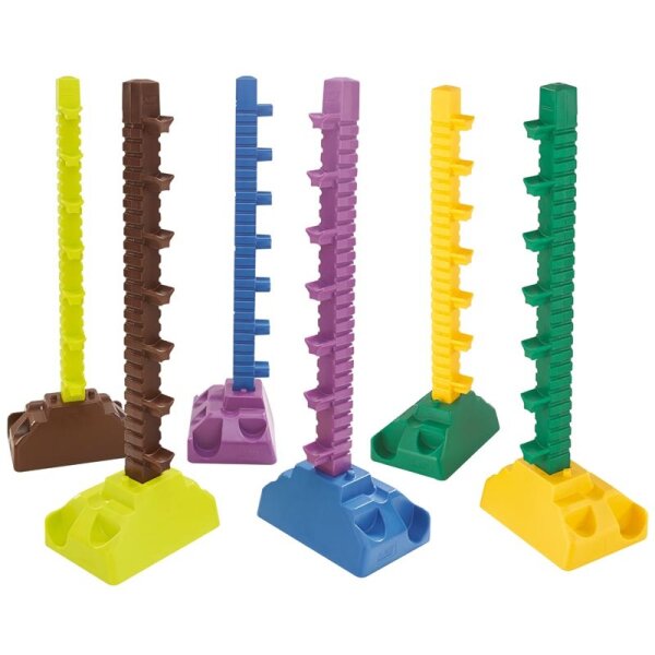 Ständerstange 1,70 m gelb Easypro Jump  für Basisblock