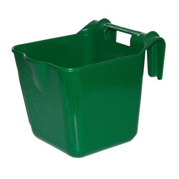 Futtertrog zum Einhängen, grün HangOn, ca. 13ltr.